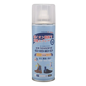 Chai xịt khử mùi giày dép NaNo Bạc, xịt khử mùi hôi chân, xịt giày khử mùi khử vi khuẩn 99% loại bỏ mùi hôi giày dép - Hàng chính hãng