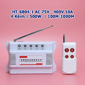 Mua Công tắc HT-6804-1 1KM bộ điều khiển từ xa 4 Kênh 1000M 220V 380V