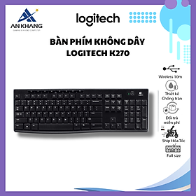 Mua Bàn phím Logitech K270 - Hàng Chính Hãng - Bảo Hành 36 Tháng  Lỗi 1 đổi 1 