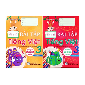 Sách - Combo Vở Ô Li Bài Tập Tiếng Việt Lớp 3 Quyển 1 + Quyển 2 (Dùng Chung Cho Các Bộ SGK Hiện Hành)