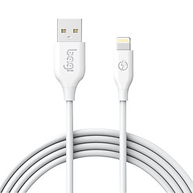 Dây Cáp Sạc Nhanh Sợi Đồng Mạ Thiếc Tích Hợp IC Thông Minh Dài 1.5m Cho IPhone,IPad - Bagi - Hàng Chính Hãng