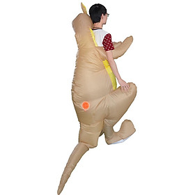 Adult Halloween Costume Operated Dress of Inflatable Adult Jumpsuit