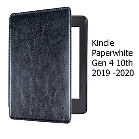 Bao Da Cover Cho Máy Đọc Sách Kindle Paperwhite Gen 4 10th Da Có Quai Cầm