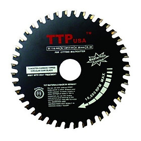 Mua Lưỡi cắt nhôm gỗ sắt đa năng TTPusa 110mm 40 răng