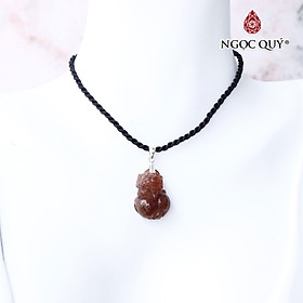 Mặt dây chuyền tỳ hưu thạch anh tóc đỏ hợp mệnh hỏa, thổ - Ngọc Quý Gemstones
