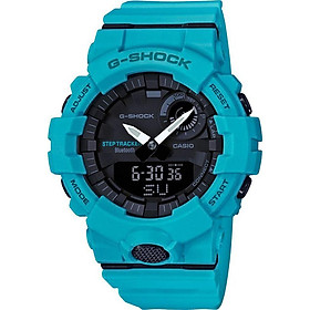 Đồng Hồ Nam Casio-GBA-800-2A2DR 2K SG Điện Tử DV Cao Su Xanh Da Trời