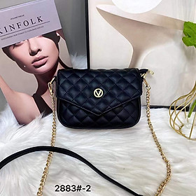 TÚI CLUTCH NỮ CẦM TAY THỜI TRANG DA PU CAO CẤP MÀU ĐEN TRƠN DẬP VÂN NỔI Y2883