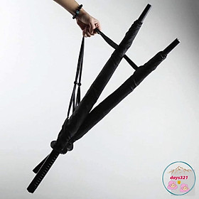 Mua (mới về) Ô dù che mưa katana cán giả kiếm nhật  ô 16 nan