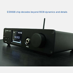 LUSYA DA68 HIFI Bluetooth 5.1 ES9068 Decoder USB DAC Sound Card Digital Interface Supports DSD512 PCM384 With Remote Control Color: 4pcs JRC5532 OPAMP
