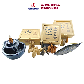 Mua Nụ Trầm Hương - Nụ khói ngược Quế  Trầm  Bồ Kết  Thảo Mộc  Ngải Cứu cao cấp Dương Minh - nhang nụ sạch thành phần 100% tự nhiên
