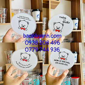 Mua Cuộn màng ép ly nhựa trà sữa mẫu xinh  cuộn màng dập cốc  màng dập nắp