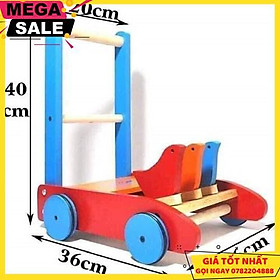Mua Xe Gỗ Tập Đi 3 Con Gà Màu Ngẫu Nhiên ( Tặng 01 Bấm Móng Tay Cho Bé  1 Bịt Ổ Điện ) - Giao Hàng Toàn Quốc