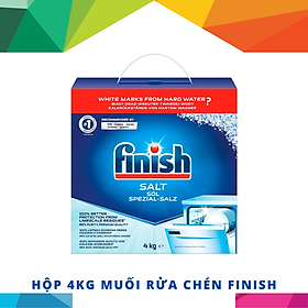 Combo 02 Hộp Muối Rửa Chén Bát Finish Salt - Hộp 4KG