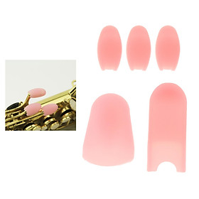 1 Set Saxophone Silicone Thumb Rest Cushions Palm Key Risers Pads Finger Protector for Alto Tenor Soprano Sax Accessories
