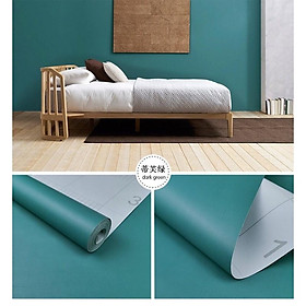 Mua 10m giấy dán tường keo sẵn khổ 45 cm màu nhám