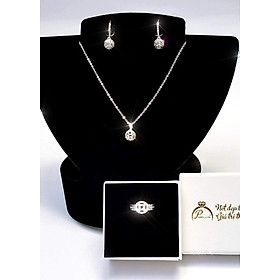 Bộ trang sức bạc kim tiền tài lộc - Trang sức bạc panmila [BTS-AK1]