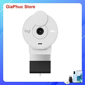 Webcam Logitech Brio 300 Full HD - Hàng Chính Hãng