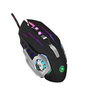 Mua Chuột Chơi Game Có Dây Vinetteam T2 Quang Học DPI 1200 - 3600 LED 7 Màu Tự Động Đổi Màu Cực Đẹp - Hàng Chính Hãng