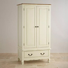 Tủ áo 2 cánh Bella gỗ sồi 1m2