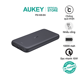 Mua Pin sạc dự phòng Aukey Basix Slim PB-N99 10000mAh  hàng chính hãng