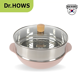 Mua Bộ nồi hấp  2 trong 1 Dr.HOWS SUM  Hàng chính hãng  chống dính cao cấp 28cm  nồi hấp đa năng chống dính
