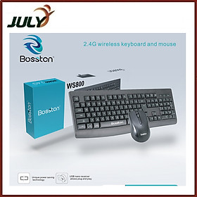 Mua Bộ phím chuột không dây wireless Bosston WS800 - JL - HÀNG CHÍNH HÃNG