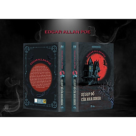 Sách - sự sụp đổ của nhà usher - tuyển tập truyện ngắn kinh dị - edgar allan poe - phuc minh books