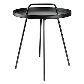 Mua Bàn Ngoài Trời Idre Thép Sơn Tĩnh Điện Màu Đen JYSK (DK45XC52Cm)
