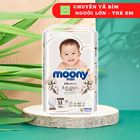 Tã Quần Moony Natural Bông Organic M46 (46 Miếng)