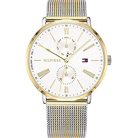Đồng Hồ Nữ Lịch Thứ Dây Lưới PVD Màu Vàng Tommy Hilfiger 1782074 (38mm)