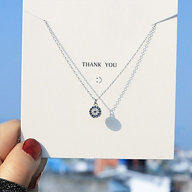 Dây Chuyền Nữ Thiết Kế Đá Khối Lập Phương XBDB40- Bảo Ngọc Jewelry