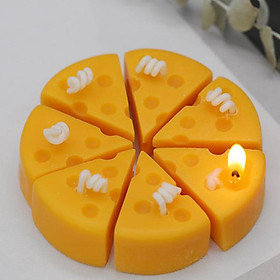 Cute Cheese Candle Making Silicone Mold Resin Art Craft Jewelry Making Mould