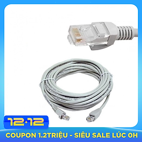 Dây cáp mạng bấm sẵn đầu (tặng đầu nối mạng)