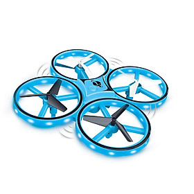 Đồ Chơi Drone Dazzling Điều Khiển Bằng Đồng Hồ Xanh Dương VECTO VT010B BL