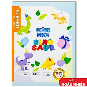 Tập Subaru Khủng Long - 4 Ly Ngang - 96 Trang 100gsm - Vĩnh Thịnh A095-V1-C (Mẫu Bìa Giao Ngẫu Nhiên)