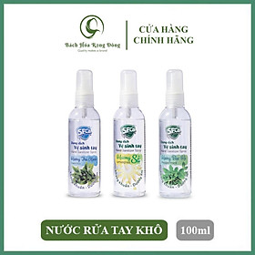 Mua Nước rửa tay khô thơm sát khuẩn SPCa 100ml cao cấp diệt khuẩn 99 9% dưỡng ẩm không gây khô hại da tay