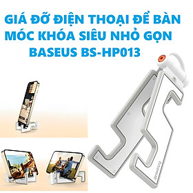 Mua Giá đỡ điện thoại nhựa để bàn dạng móc khóa gập được siêu nhỏ gọn Baseus Foldable Series BS-HP013 _ Hàng chính hãng
