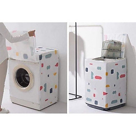 Hình ảnh Bọc máy giặt cửa ngang, bọc máy giặt cửa trước, áo trùm máy giặt cửa trước, từ 7kg -9 kg kích thước 83cm x 60cm x56cm