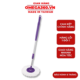 THÂN CÂY LAU NHÀ 360 OMEGA SUPA MOP NHẬP KHẨU ĐÀI LOAN (KHÔNG BAO GỒM BÔNG)