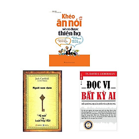 Hình ảnh Combo Sách Nghệ Thuật Giao Tiếp Thành Công: Khéo Ăn Nói Sẽ Có Được Thiên Hạ ( Tái Bản ) + Người Nam Châm - Bí Mật Của Luật Hấp Dẫn (Tái Bản) + Đọc Vị Bất Kì Ai (Tái Bản) 