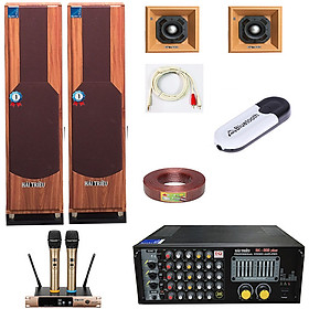 Trọn bộ đầy đủ Dàn karaoke gia đình PA - 3800 Hải Triều (hàng chính hãng)