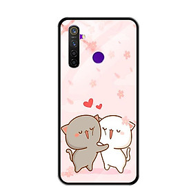 Ốp Lưng Kính Cường Lực cho Điện thoại Realme 5 Pro - 0509 LOVELY05 - Hàng Chính Hãng