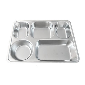 Mua BỘ KHAY CƠM PHẦN 5 NGĂN SÂU INOX