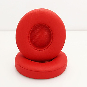 Ear  Pads  Cushions  Replacement  for  Beats  Solo  Dr . Dre  Wireless  2 . 0  Red