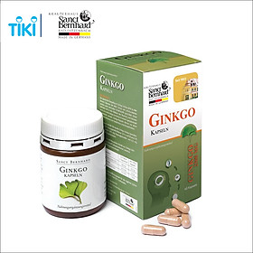 Ginkgo Kapseln 50mg - Thực phẩm chức năng Bổ não, tăng tuần hoàn máu 60