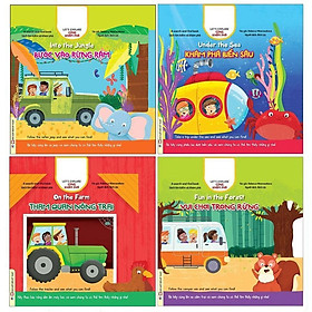 Sách Song Ngữ Việt Anh - Cùng Khám Phá Cho Bé - Chọn Lẻ 4 Chủ Đề - Rebecca Weerasekera - Tân Việt Books