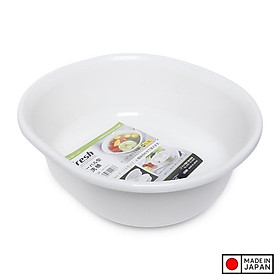 Mua Thau nhựa trắng đựng đồ  rửa rau củ 5 3L - Hàng nội địa Nhật