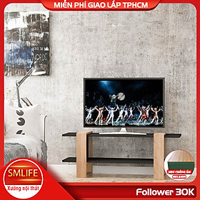 Mua Kệ Tivi gỗ hiện đại SMLIFE Thora  | Gỗ MDF dày 17mm chống ẩm | D117xR34xC45cm
