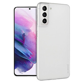 Ốp lưng lụa dành cho Samsung Galaxy S21, S21 Plus, S21 Ultra chính hãng siêu mỏng 0.3mm bảo vệ camera - Hàng Nhập Khẩu