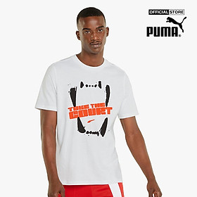 PUMA - Áo thun nam cổ tròn ngắn tay 4th Quarter Basketball 532361